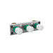 Rough, Thermostatic Trim  Exposed/Concealed Installation for 2 Functions