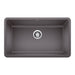 BLANCO 442530 Precis 30" Single Bowl Kitchen Sink - Cinder