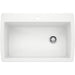 BLANCO 440195 Diamond Super Single Dual Mount Kitchen Sink - White