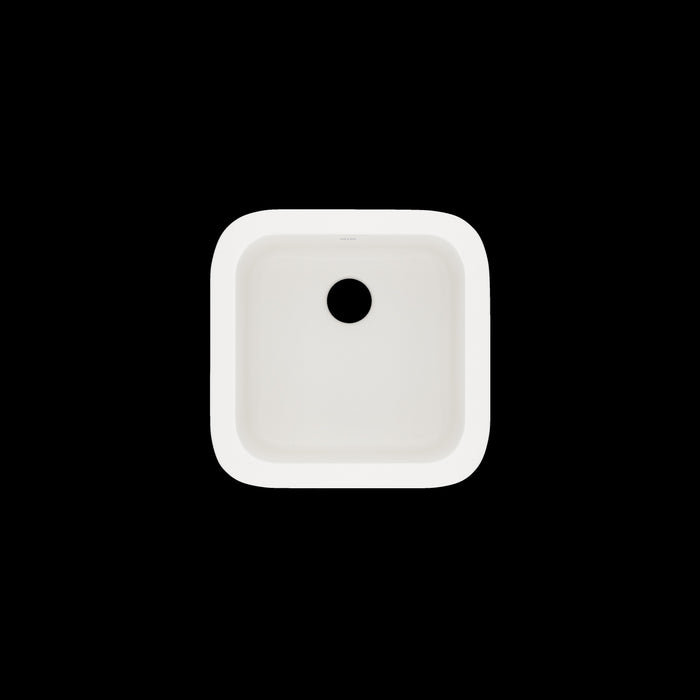 ROHL 5927 Allia 18" Fireclay Single Bowl Bar/Food Prep Kitchen Sink