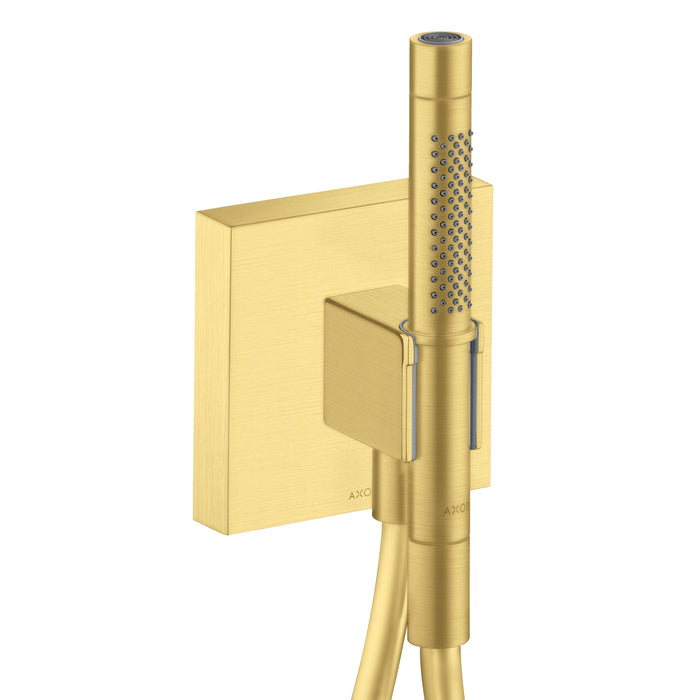 AXOR ShowerSolutions Handshower Holder with Outlet  x  with Handshower, 1.75 GPM