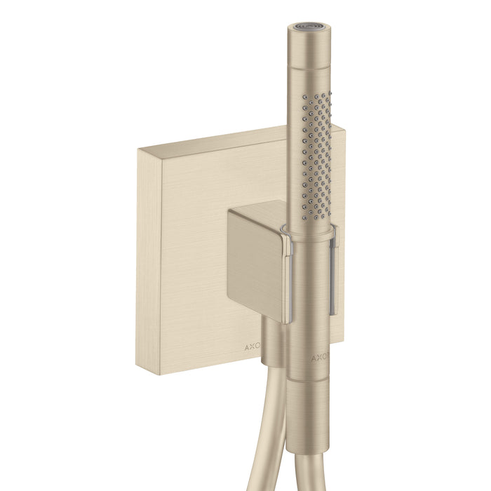 AXOR ShowerSolutions Handshower Holder with Outlet  x  with Handshower, 1.75 GPM