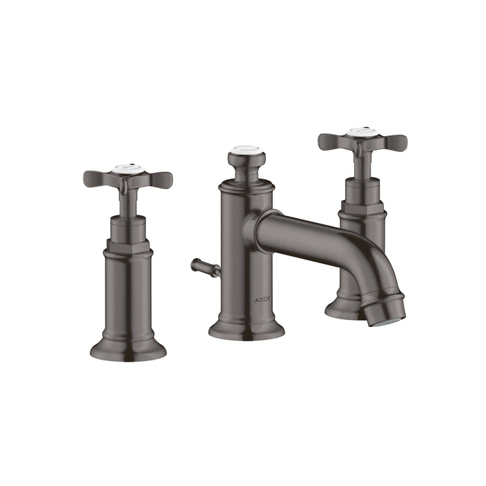 AXOR Montreux Widespread Faucet 30 with Cross Handles and Pop-Up Drain, 1.2 GPM