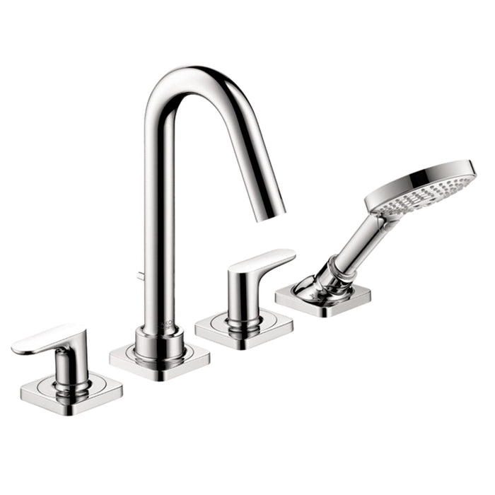 AXOR Citterio M 4-Hole Roman Tub Set Trim with 1.75 GPM Handshower