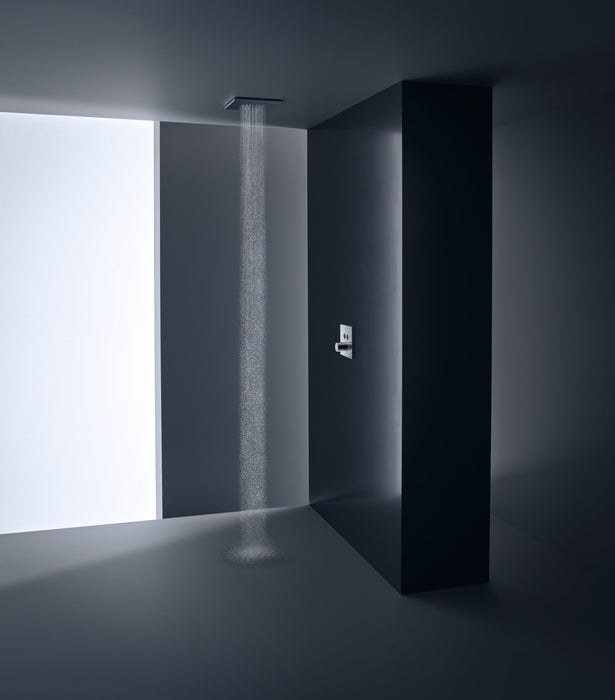 AXOR ShowerSolutions Showerhead 250 Square 2-Jet Ceiling Connection, 2.5 GPM