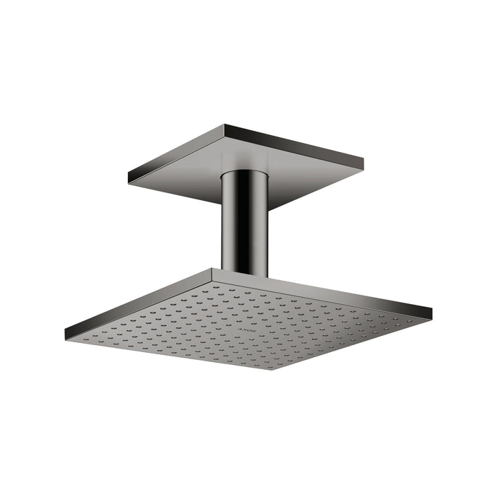 AXOR ShowerSolutions Showerhead 250 Square 2-Jet Ceiling Connection, 1.75 GPM