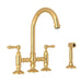 ROHL A1461WS San Julio® Bridge Kitchen Faucet With Side Spray