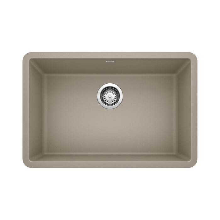 BLANCO 522432 Precis 27" Single Bowl Kitchen Sink - Truffle
