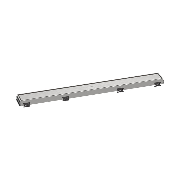 hansgrohe RainDrain Match Trim Zero/ Tile 27 5/8" with Height Adjustable Frame