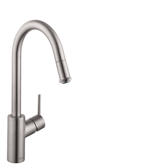 hansgrohe Talis S?? HighArc Kitchen Faucet, 1-Spray Pull-Down, 1.75 GPM