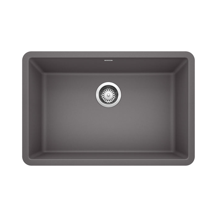 BLANCO 522427 Precis 27" Single Bowl Kitchen Sink - Cinder