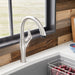 Pvd Steel - BLANCO Artona Pull-Down Dual-Spray Kitchen Faucet