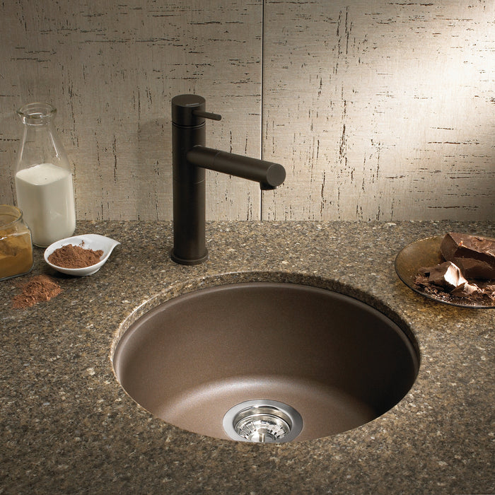 Café - BLANCORONDO SILGRANIT 18" Dual Mount Bar Sink