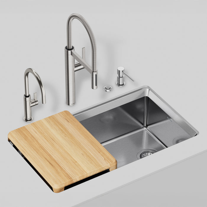 Pvd Steel - BLANCO Culina II High Arc Beverage Faucet - RO Compatible