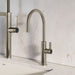 Satin Platinum - BLANCO Culina II High Arc Beverage Faucet - RO Compatible