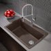 Café - BLANCO Diamond SILGRANIT 33.5" Super Single Dual Mount Kitchen Sink