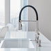 Chrome - BLANCO Empressa Semi-Pro Pull-Down Dual-Spray Kitchen Faucet