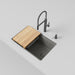 Volcano Gray - BLANCO Inteos SILGRANIT 30" Single Bowl Reversible Undermount Workstation Kitchen Sink