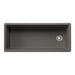 Volcano Gray - BLANCO Inteos SILGRANIT 45" Single Bowl Reversible Undermount Workstation Kitchen Sink