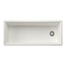 White - BLANCO Inteos SILGRANIT 45" Single Bowl Reversible Undermount Workstation Kitchen Sink