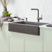 Volcano Gray - BLANCO Linus Low Arc Pull-Out Dual-Spray Kitchen Faucet