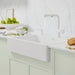 White - BLANCO Linus Low Arc Pull-Out Dual-Spray Kitchen Faucet