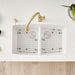White - BLANCO Performa SILGRANIT 33" 50/50 Double Bowl Undermount Kitchen Sink