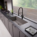 Volcano Gray - BLANCO Precis SILGRANIT 32" Super Single Undermount Kitchen Sink