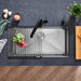 BLANCO Quatrus R15 32" Super Single Bowl Undermount Stainless Steel Kitchen Sink
