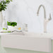 Soft White - BLANCO Vintera SILGRANIT 30" Single Bowl Apron-Front Farmhouse Sink