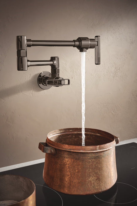 Brizo Kintsu 62807LF Wall Mount Pot Filler with Knob Handle