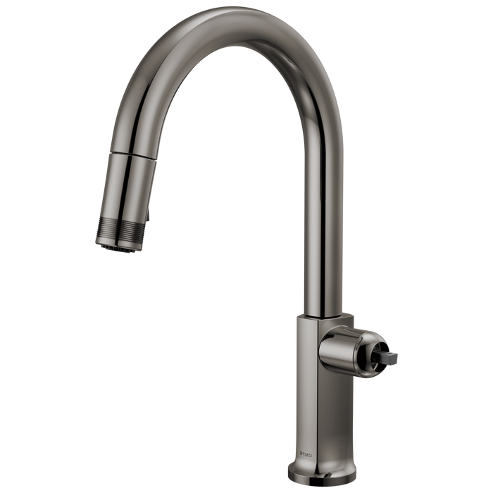 Brizo Kintsu 63006LF Pull-Down Faucet with Arc Spout - Less Handle