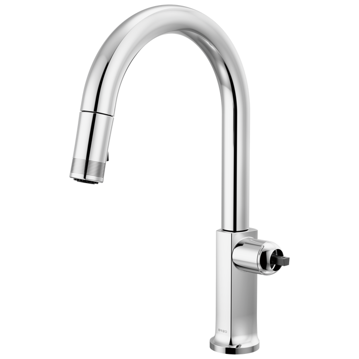 Brizo Kintsu 63006LF Pull-Down Faucet with Arc Spout - Less Handle