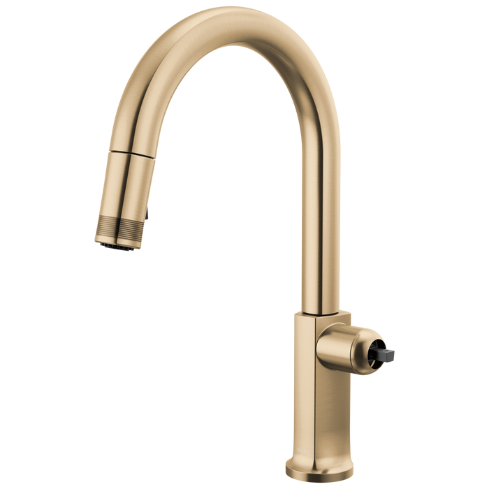 Brizo Kintsu 63006LF Pull-Down Faucet with Arc Spout - Less Handle