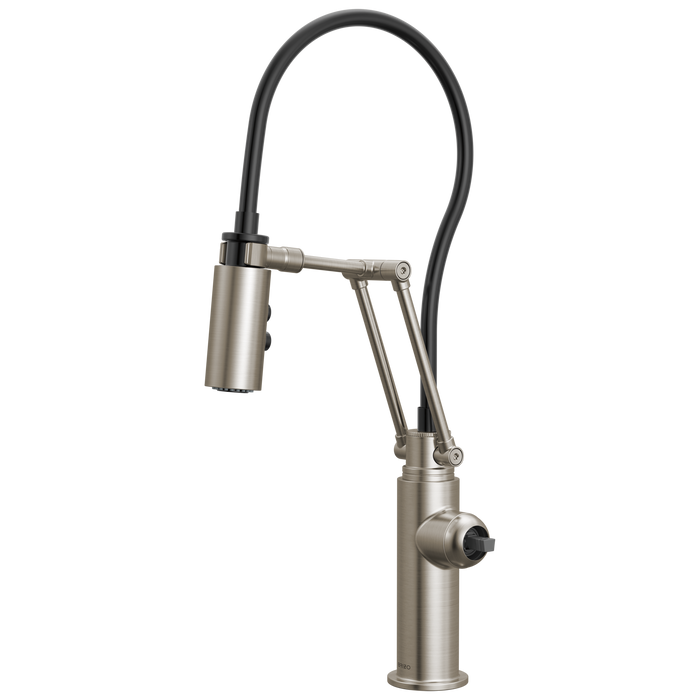 Brizo Odin 63221LF Articulating Kitchen Faucet - Less Handle