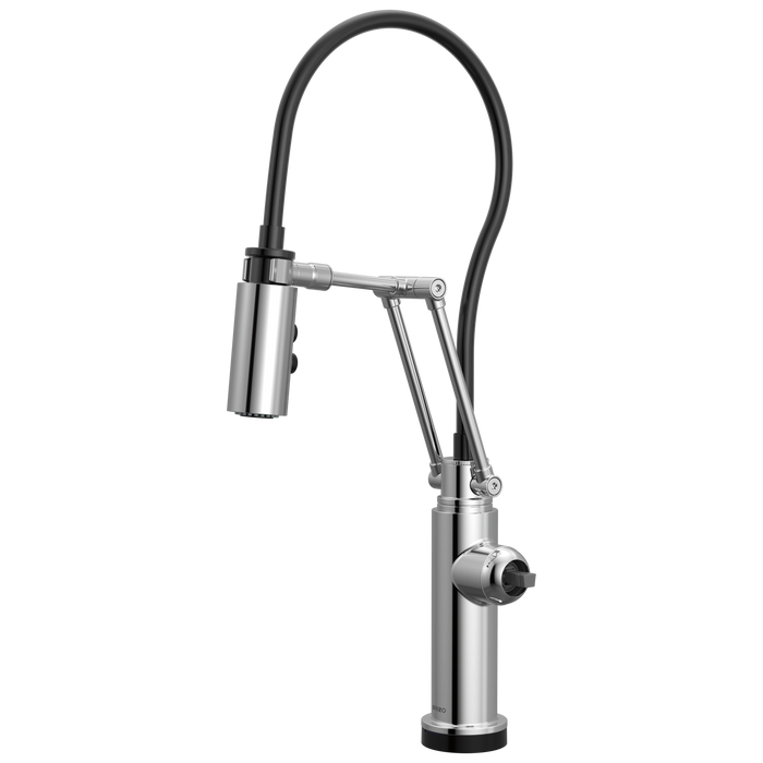 Brizo Odin 64221LF SmartTouch Articulating Kitchen Faucet - Less Handle
