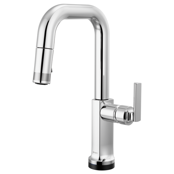 Brizo Kintsu 64907LF SmartTouch Pull-Down Prep Faucet with Square Spout - Less Handle