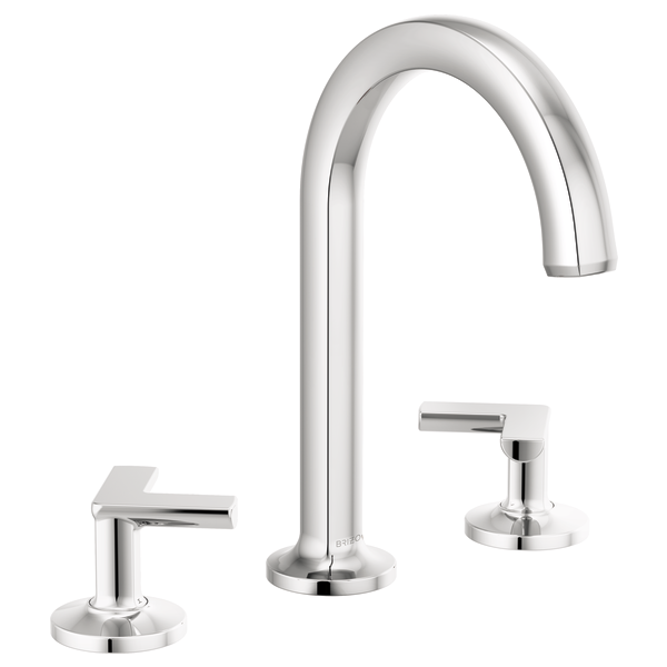 Brizo Kintsu 65306LF Widespread Lavatory Faucet with Arc Spout - Less Handles 1.5 GPM