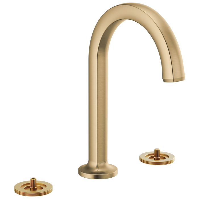 Brizo Kintsu 65306LF Widespread Lavatory Faucet with Arc Spout - Less Handles 1.5 GPM