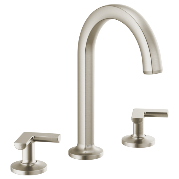 Brizo Kintsu 65306LF Widespread Lavatory Faucet with Arc Spout - Less Handles 1.5 GPM
