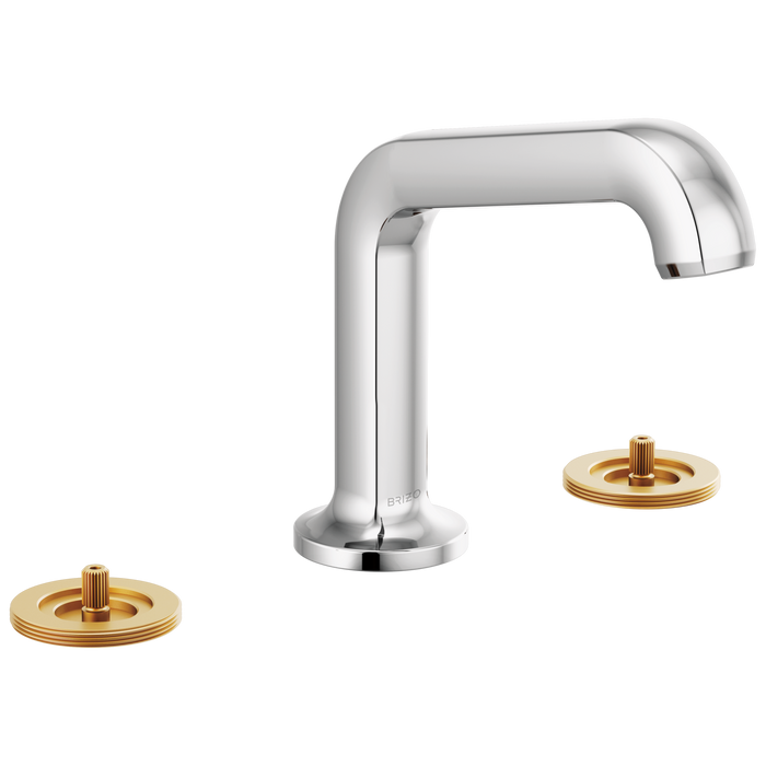 Brizo Kintsu 65307LF Widespread Lavatory Faucet with Angled Spout - Less Handles 1.5 GPM