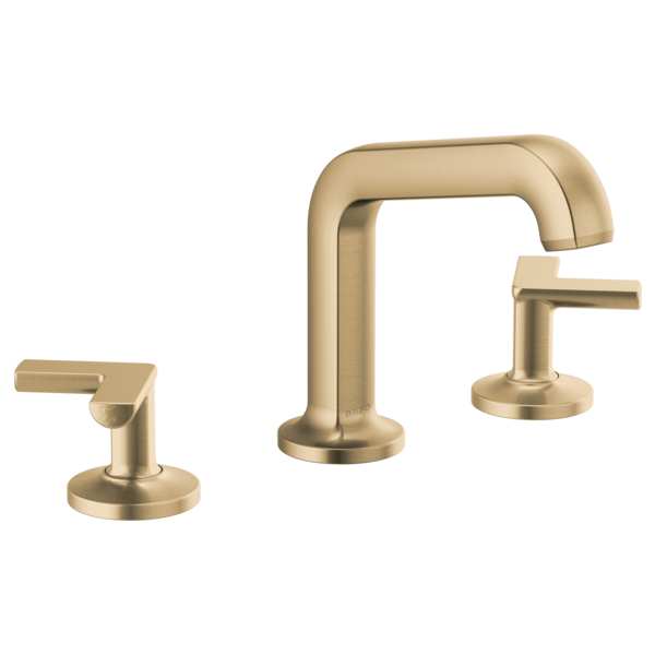 Brizo Kintsu 65307LF Widespread Lavatory Faucet with Angled Spout - Less Handles 1.5 GPM