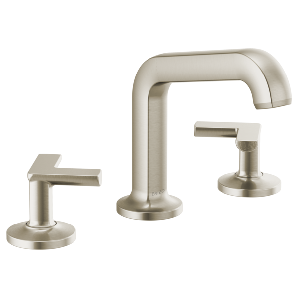Brizo Kintsu 65307LF Widespread Lavatory Faucet with Angled Spout - Less Handles 1.5 GPM