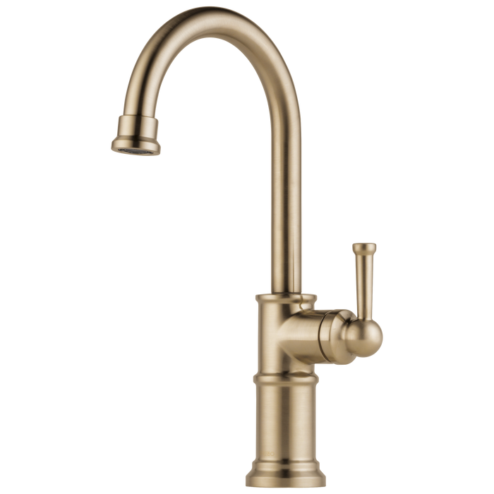 Brizo Artesso 61025LF Single Handle Bar Faucet, luxe gold