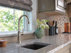 Brizo Artesso 61025LF Single Handle Bar Faucet, stainless - view 2