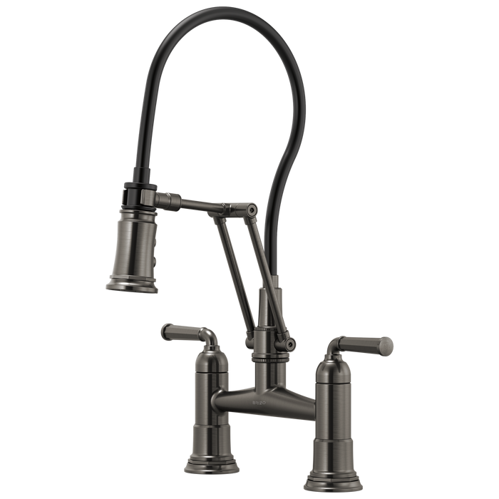 Brizo Rook 62274LF Articulating Bridge Faucet