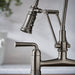 Brizo Rook 62274LF Articulating Bridge Faucet, luxe steel - view 3