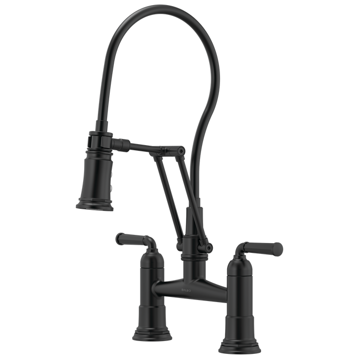 Brizo Rook 62274LF Articulating Bridge Faucet
