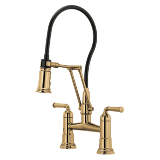 Brizo Rook 62274LF Articulating Bridge Faucet