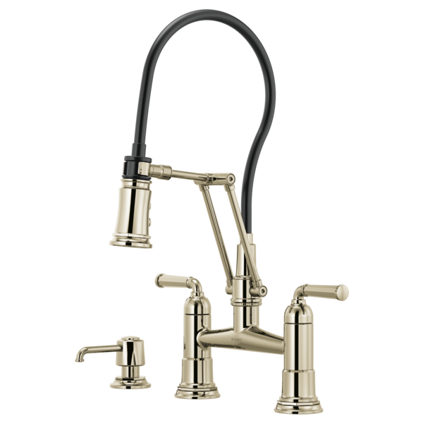 Brizo Rook 62274LF Articulating Bridge Faucet